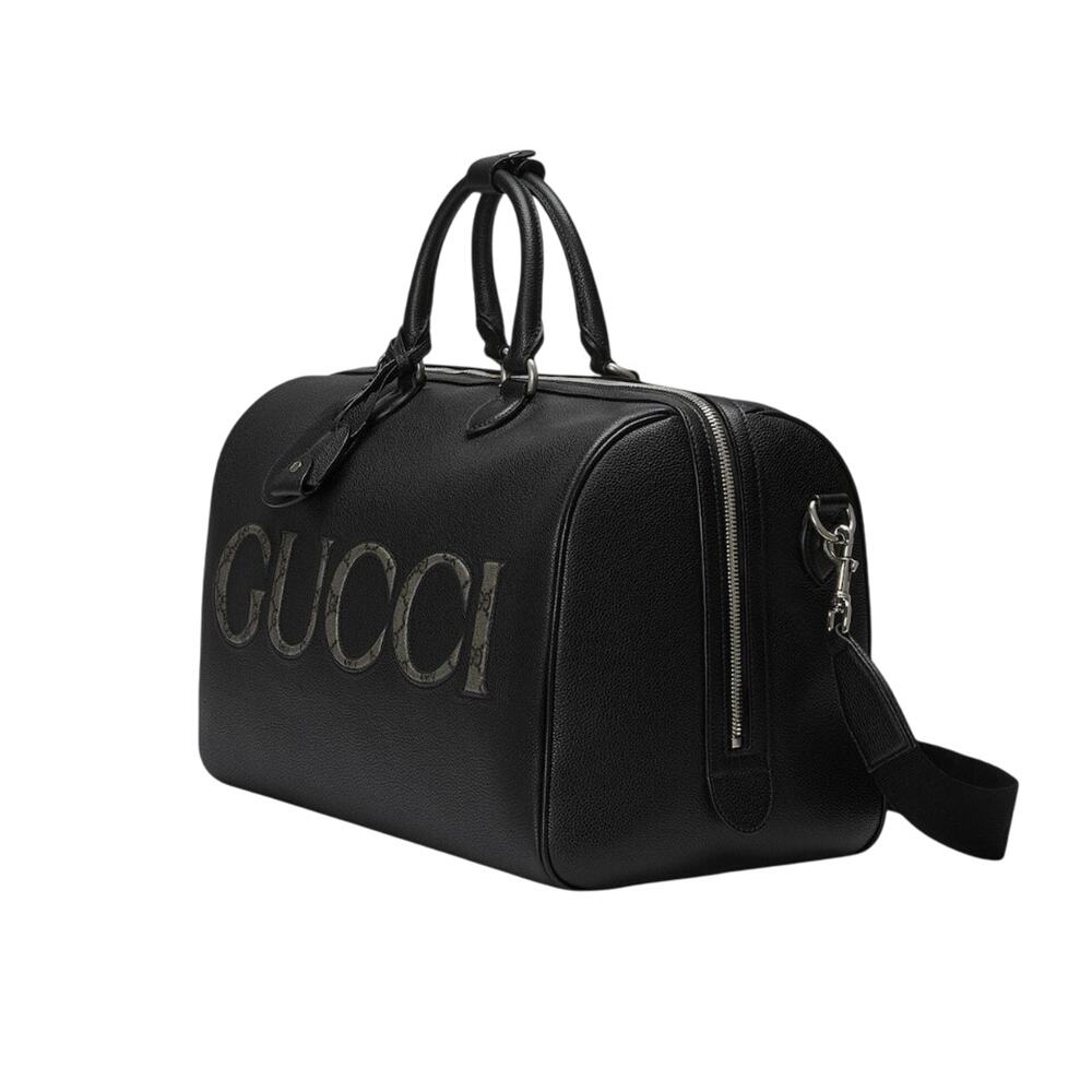 Limited Edition Gucci GG Supreme canvas trim Duffle Bag 17.5 L x 9.75W x 11H. - Picture 3 of 7
